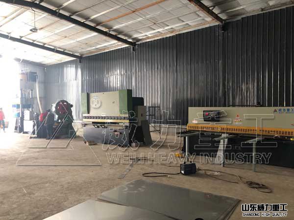 巧克力水箱板生產加工用剪板機、折彎機